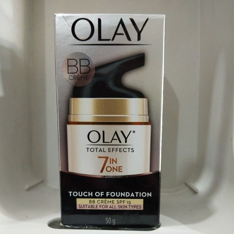 OLAY BB CREME TOTAL EFFECTS 7 IN ONE TOUCH OF FOUNDATION SPF 15 50G