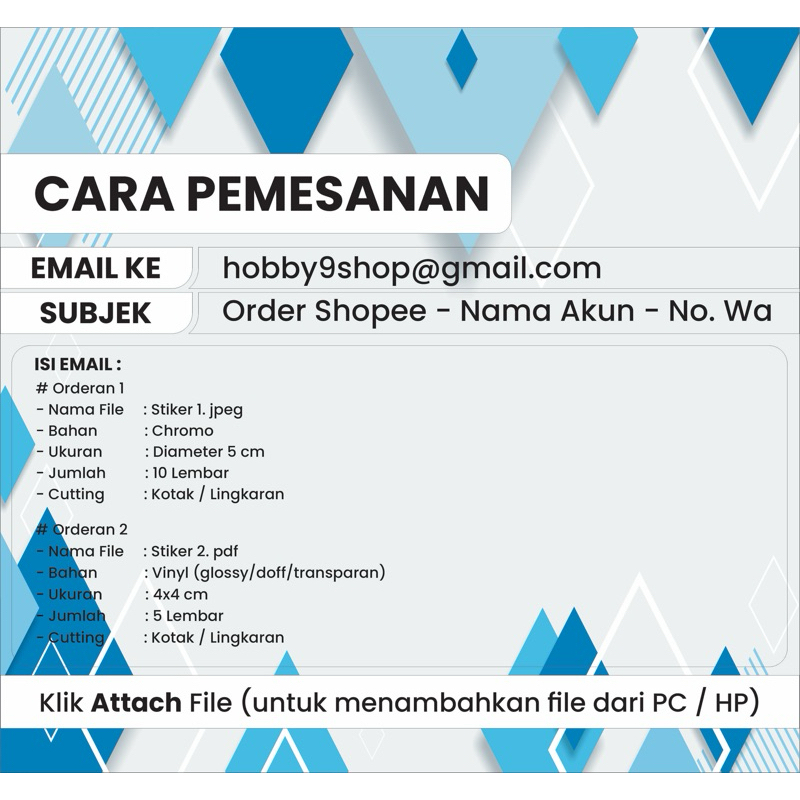 

Sticker Chromo (Tanpa Cutting/Potong)