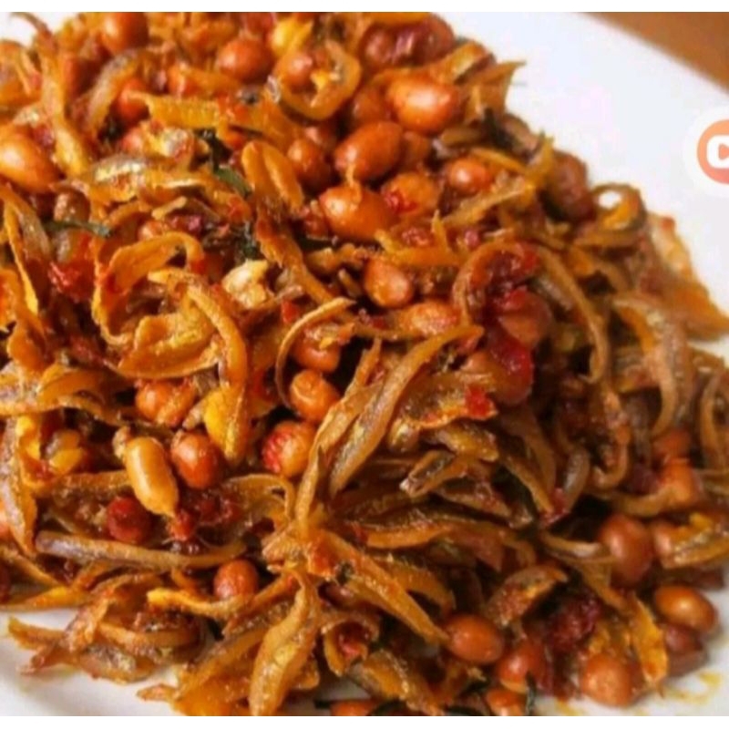 

sambal Teri Tawar kacang Ukuran Toples 1000ml