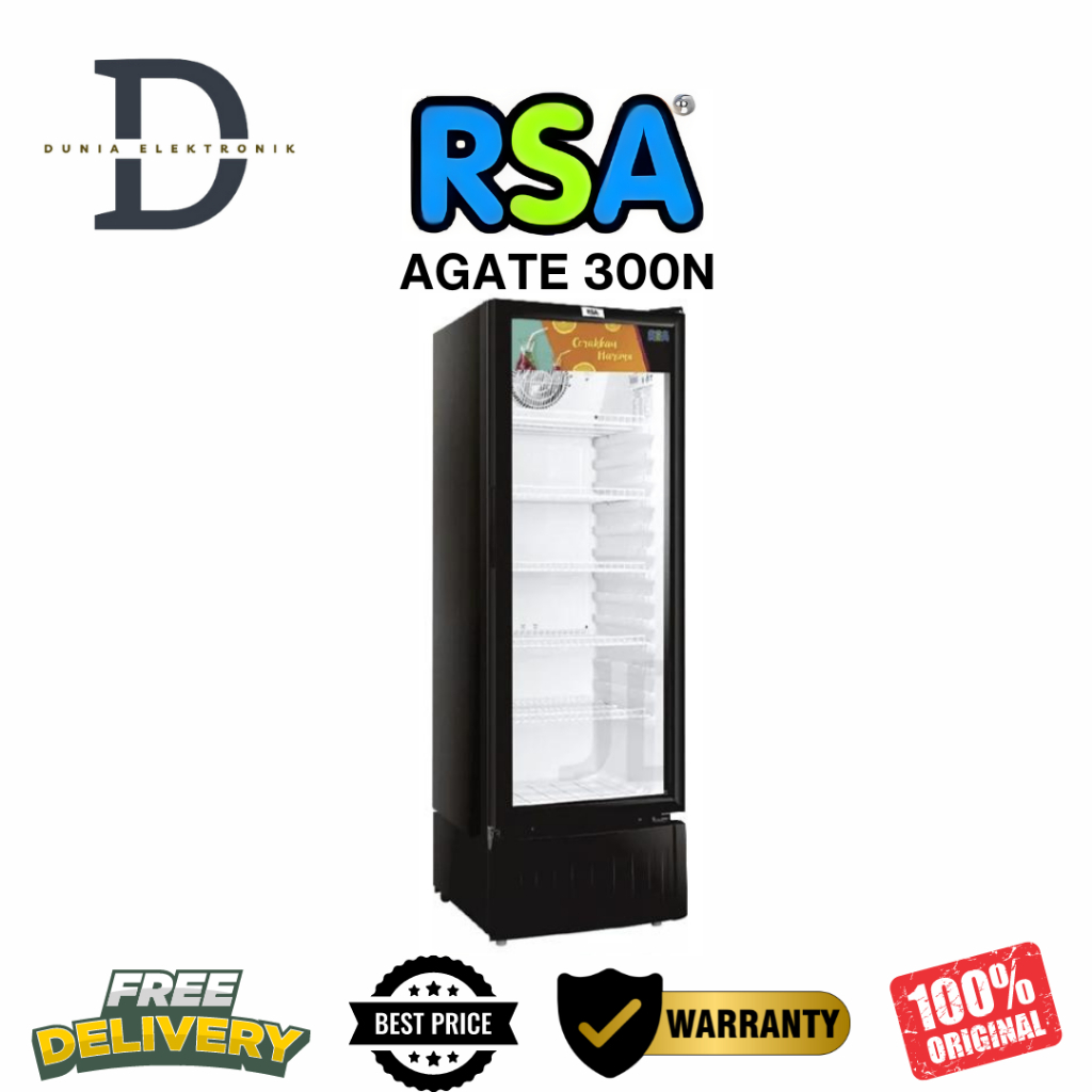 SHOWCASE RSA - AGATE 300N - GRATIS KIRIM