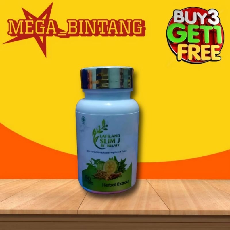 Lafiland SlimJ by Melaty Varian Herbal  Extract Asli Original Slimming Pro- Flamora Slimming Capsule