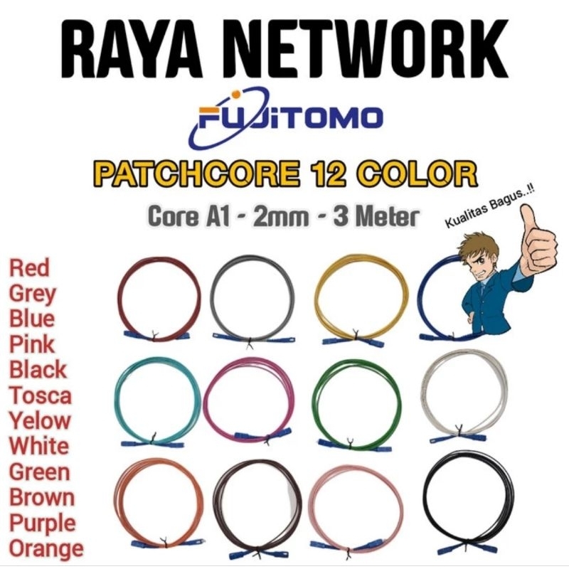FUJITOMO Patchcore 12 color