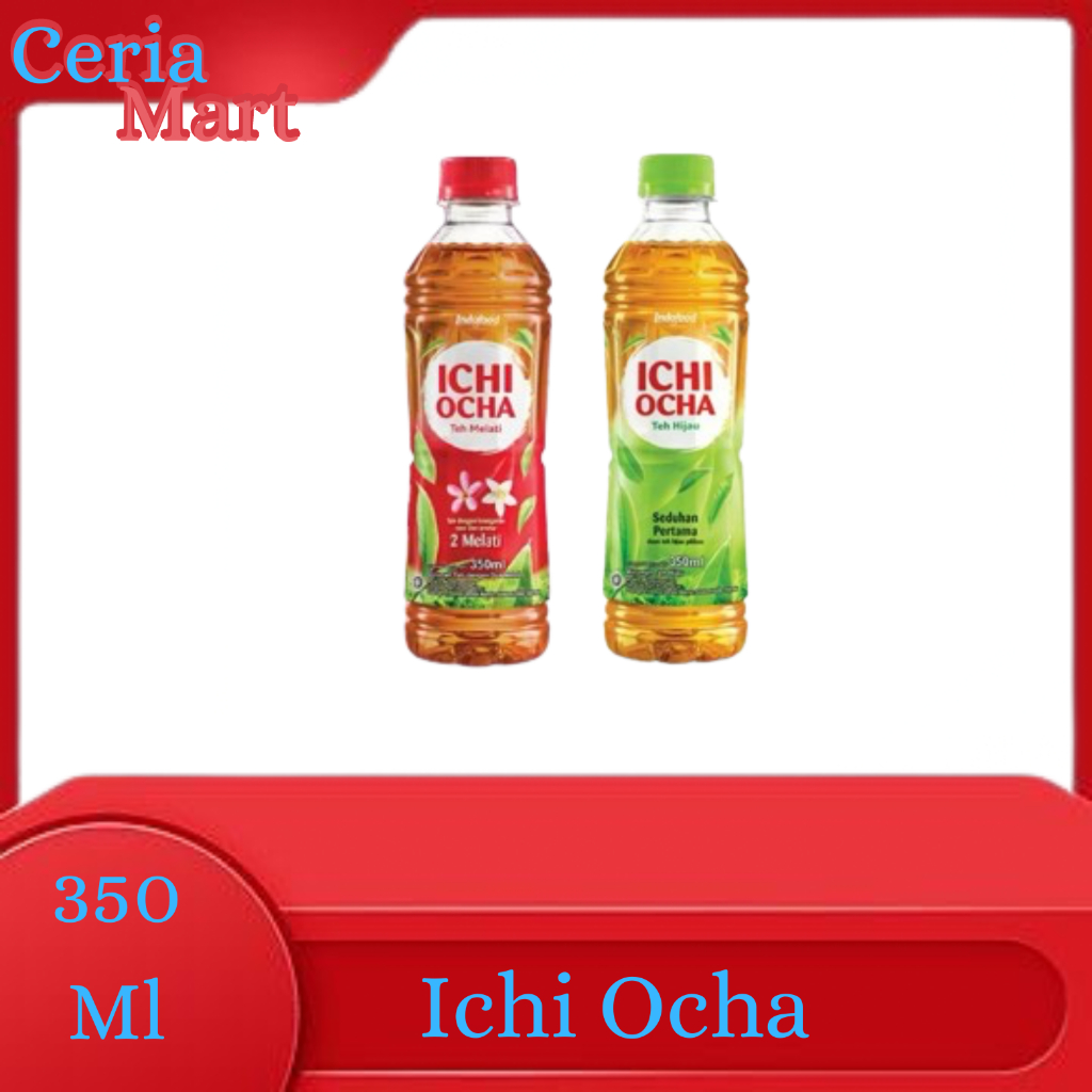 

ichi ocha minuman teh melati & teh hijau / green tea 350ml