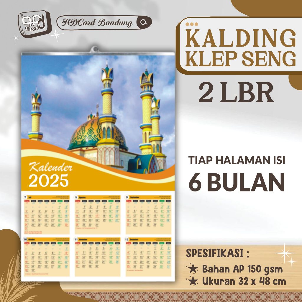 

Kalender Dinding Finishing Klep Seng