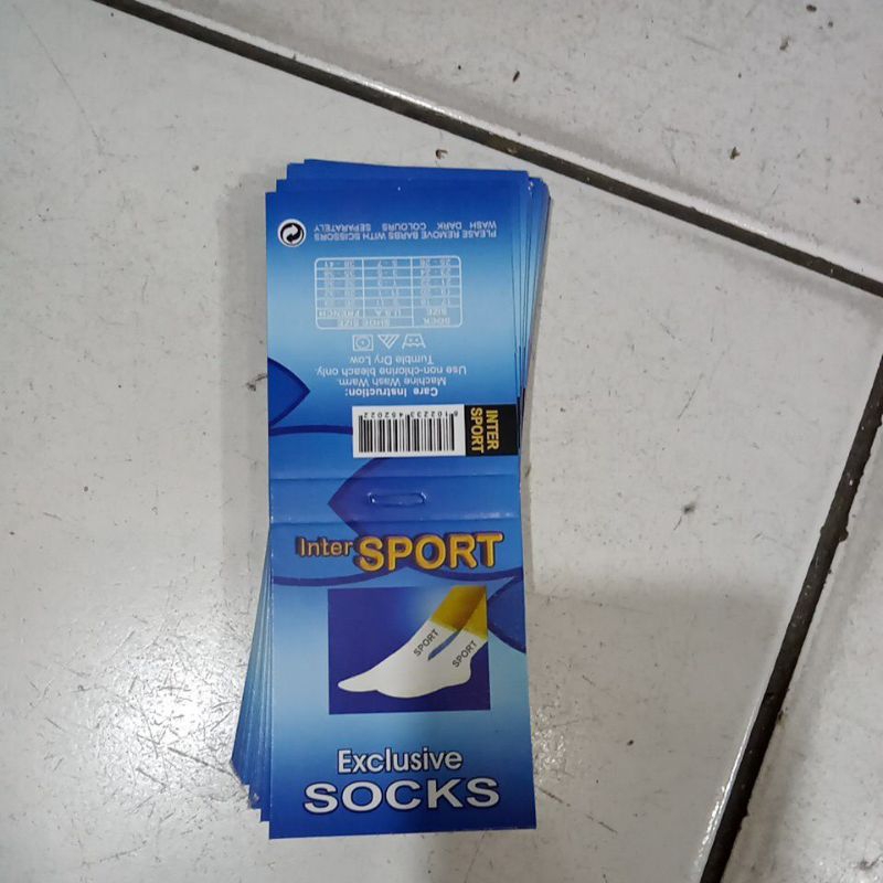 label kaos kaki