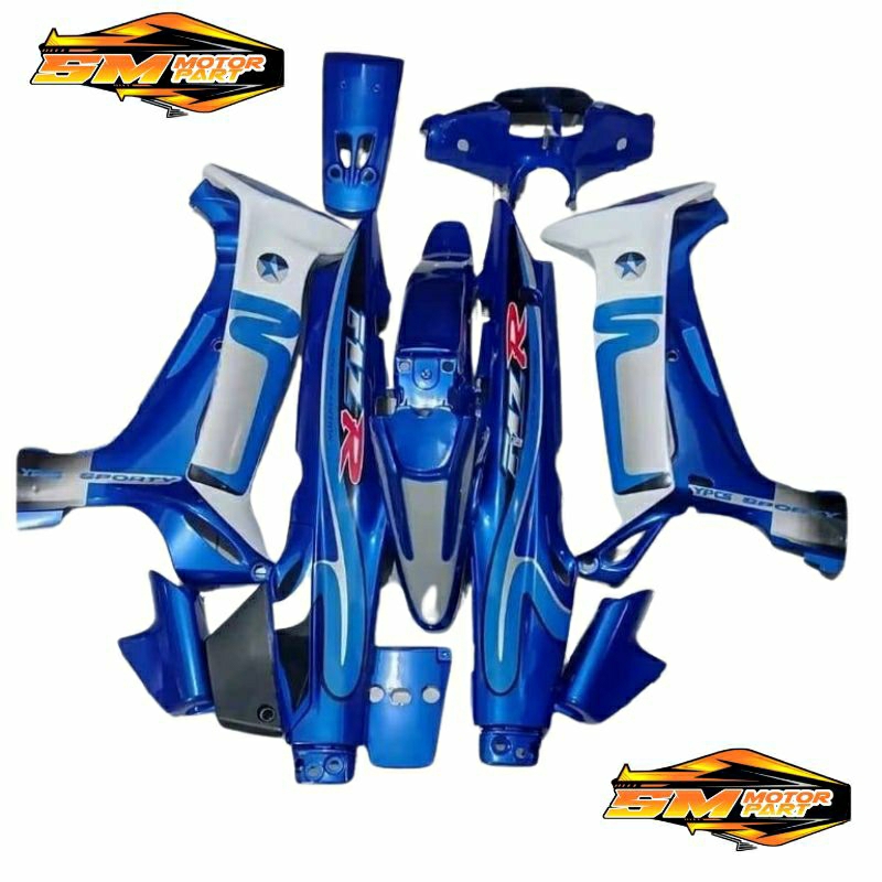 BODY FIZ R FULL SET HALUS BIRU PUTIH