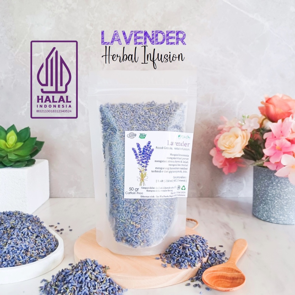 

Lavender Buds Flower Tea 50 Gr