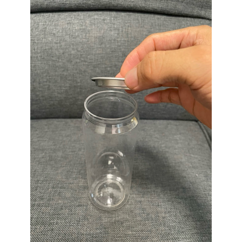 botol pet can 500ml tutup alumunium