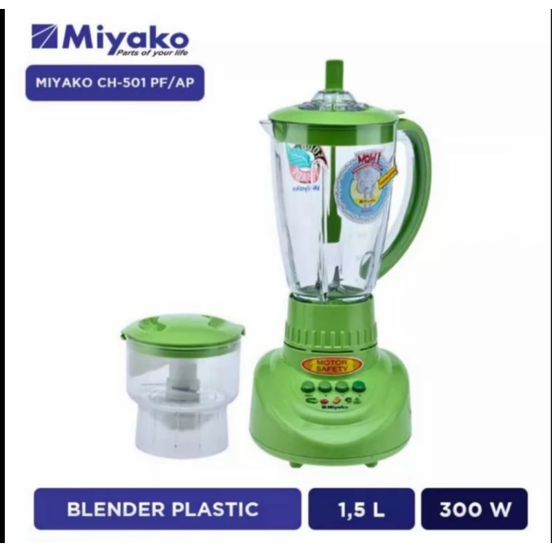 BLENDER MIYAKO 2 IN 1/BLENDER + CHOPER CH-501.