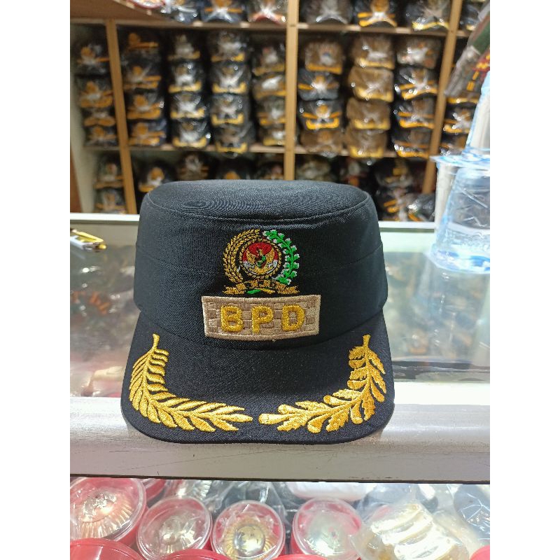 topi komando BPD/topi komando warna hitam