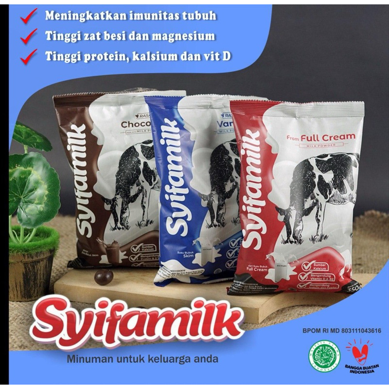 

Syifamilk 350gr Susu Sapi Untuk Diet ,Original