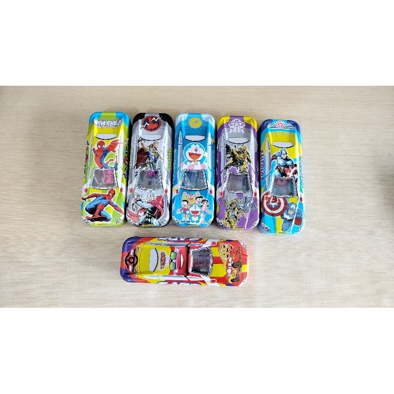 

Kotak Pensil Anak Kaleng Motif Cars K-597