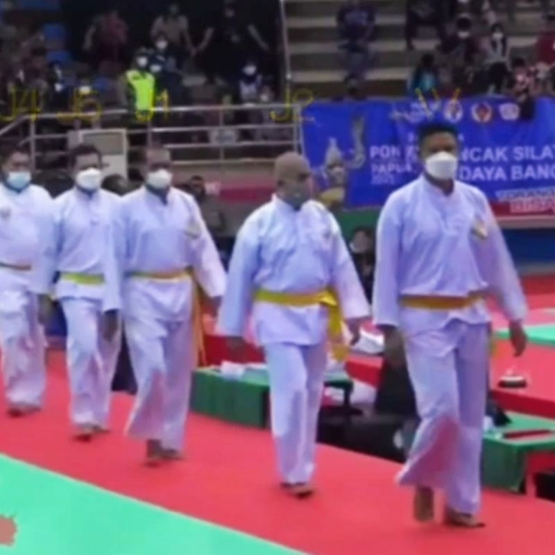 Seragam Wasit Juri Pencak Silat IPSI - Baju Celana  Pencak silat Putih