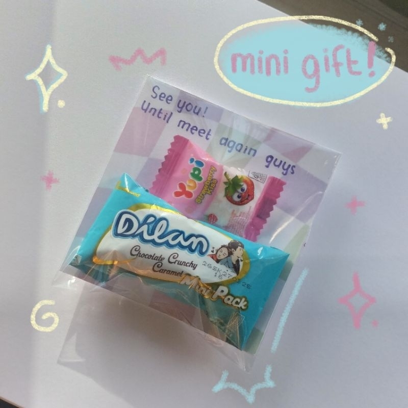 

Mini gift snack / candy