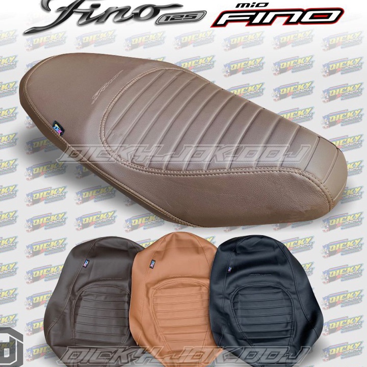 Sarung Kulit Jok Motor Yamaha FINO Caferacer Premium Mio Fino 125 Fino Grande Fino Karbu