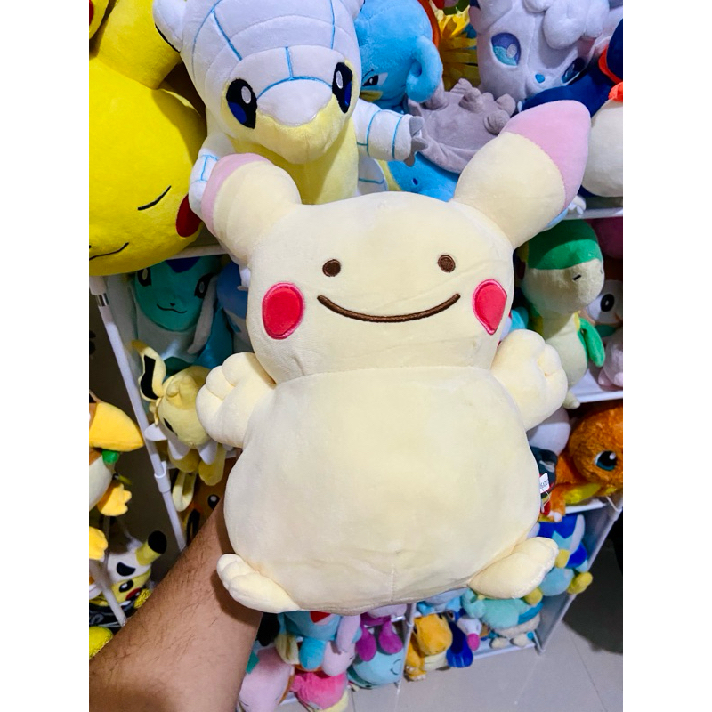 Boneka Pokemon Doll Plush Ditto Pikachu Bolak-balik
