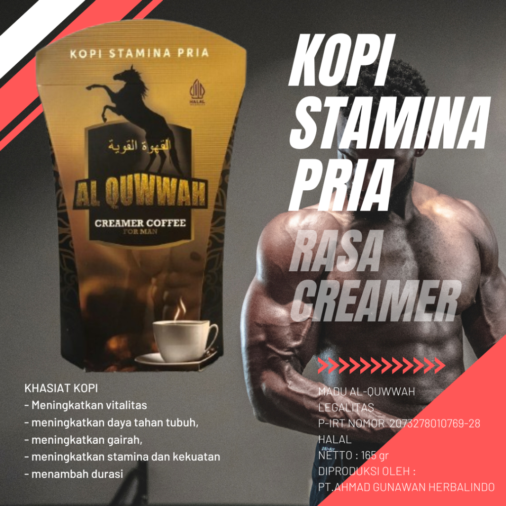 

Kopi Al Quwwah Creamer Obat Kuat Pria Tahan Lama Penambah Stamina Lelaki Ampuh Original Kopi Kuat