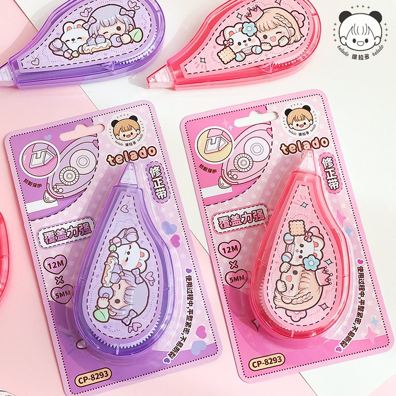 

Tip Ex Dodogirl Correction Tape Tip X Roll Cantik Tipe X Untuk Menghapus Tulisan Import