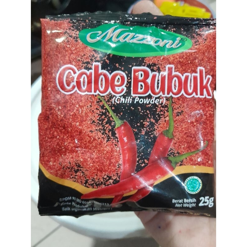 

CABE BUBUK MAZZONI KEMASAN KECIL