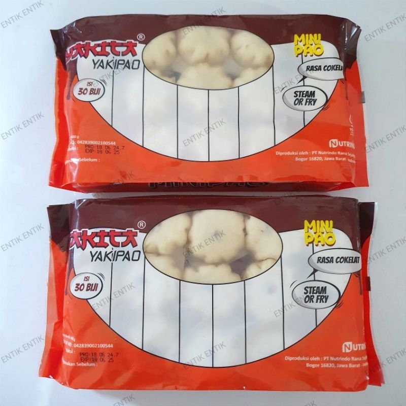 

Yakipao Coklat / Minipao Mini Bakpao Cokelat 480gram (30 pcs)