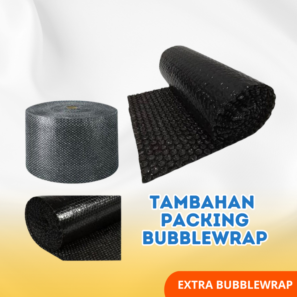 

Extra Bubble Wrap | Tambahan Packing Lebih Aman