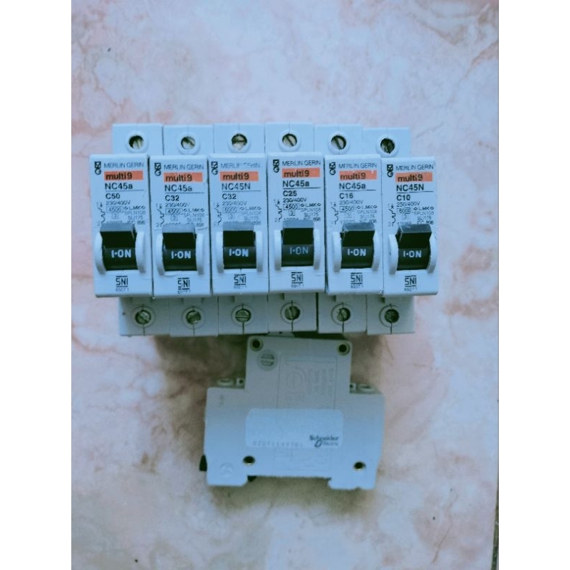 MCB MIRLIN Gerin NC45N C10A C16A C25A C32A seken