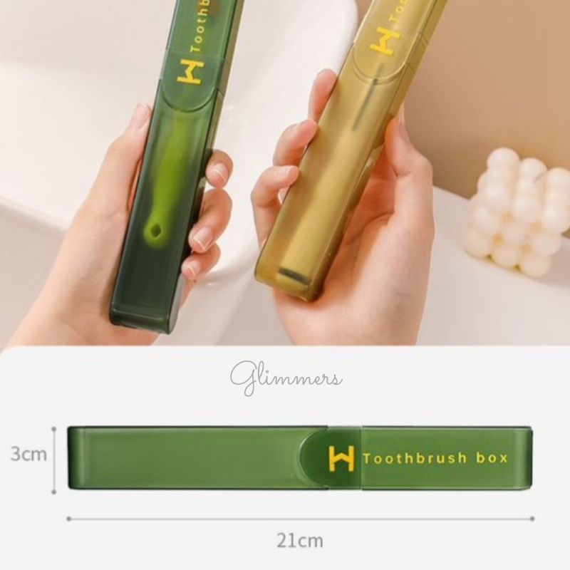 Tempat Sikat Gigi Travel Box Sikat Gigi Travel