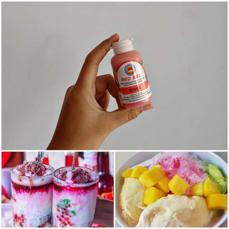 

Red bell essence Doger perisa makanan minuman