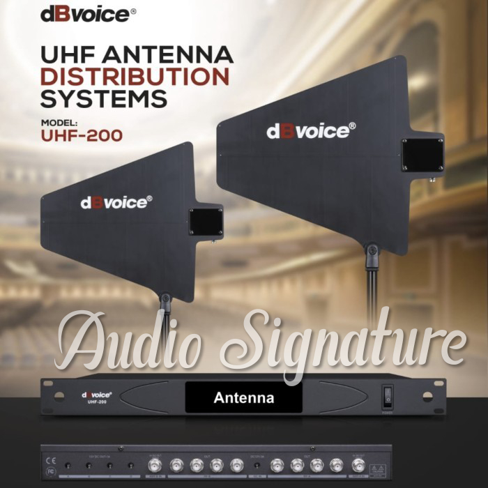 Antena Distribution DbVoice UHF200 | UHF 200 Original