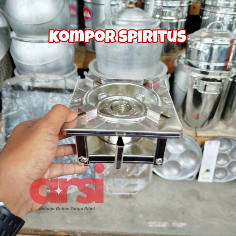 Kompor Spiritus Mini / Kompor Camping / Kompor Spirtus Mainan Masak Masakan