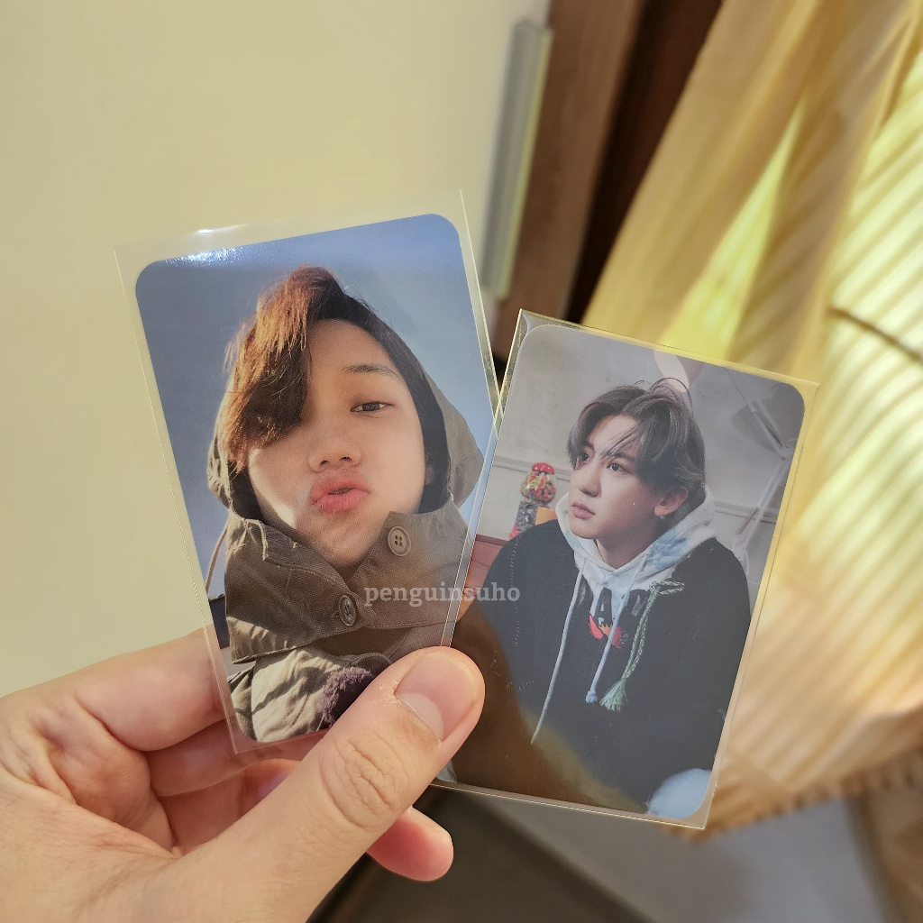 Chanyeol XR exo photocard & Kai necklace 10th anniv exo photocard only