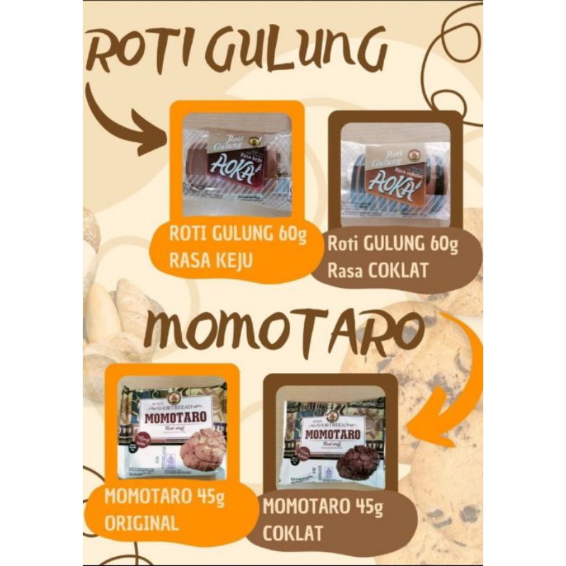 

Roti Gulung Aoka/Momotaro