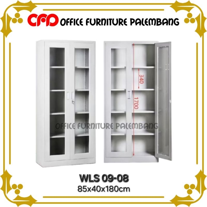 lemari arsip wls 09-8 lemari kantor lemari besi filling cabinet lemari buku obat