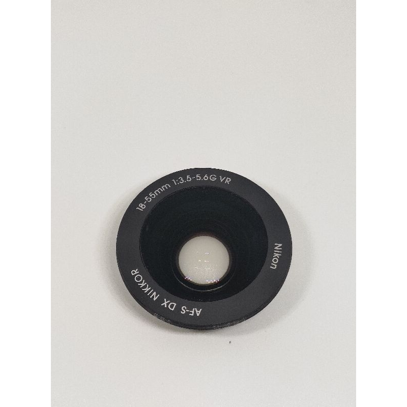 Optik depan lensa Nikon 18-55mm  AF-S DX