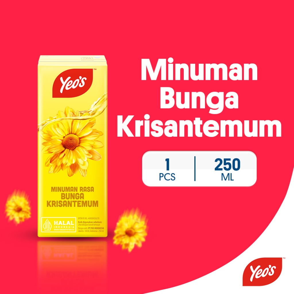 

Yeos Minuman Teh Chrysanthemum Tetrapak 250ml