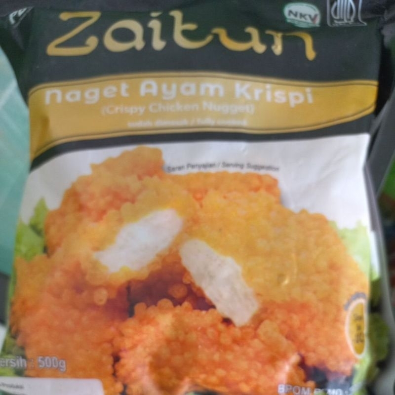 

zaitun nagget ayam crispy
