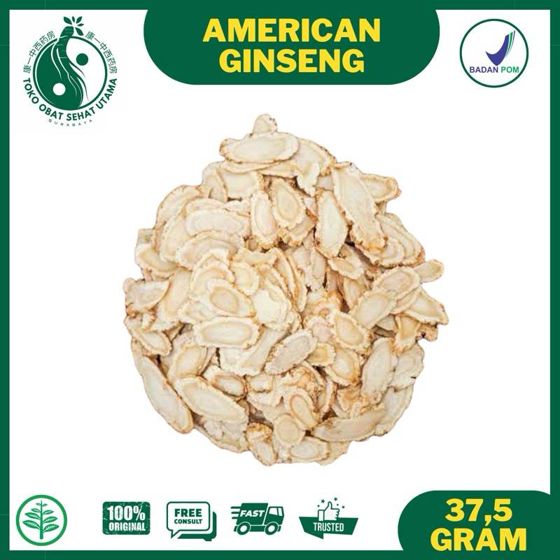 

AMERICAN GINSENG 1 LIANG (POTONGAN) / Yongsem / Xi Yang Shen (西洋参) / Meningkatkan Stamina dan Daya Tahan Tubuh / Yangshen canada