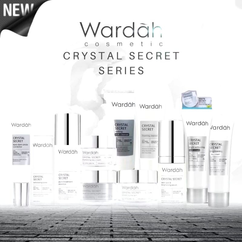 Wardah Crystal Secret Series | Wardah Skincare Crystal Secret