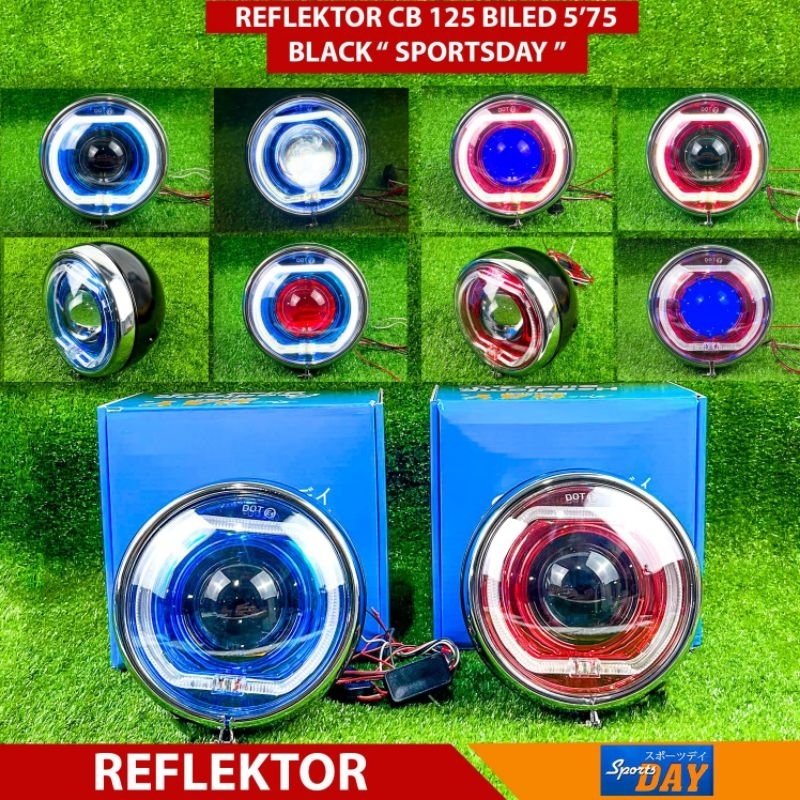 HEADLAMP DAYMAKER BILET CB 125  NEW 3 MATA + LASER