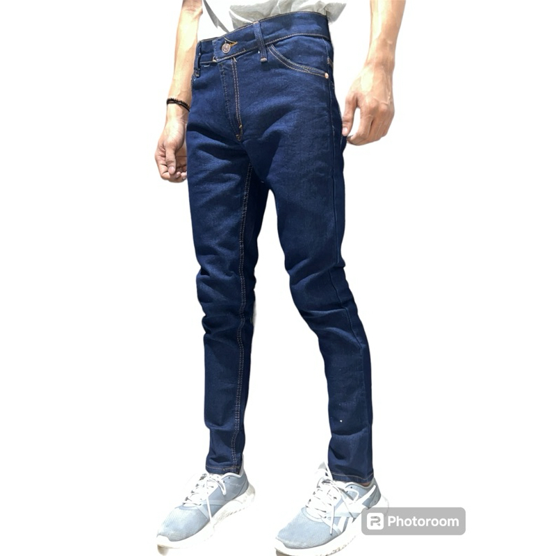 Celana Jeans Slim Fit Hitam Garment Navy Garment Abu Garmen Coklat garmen - Celana Jins Pensil Pria 