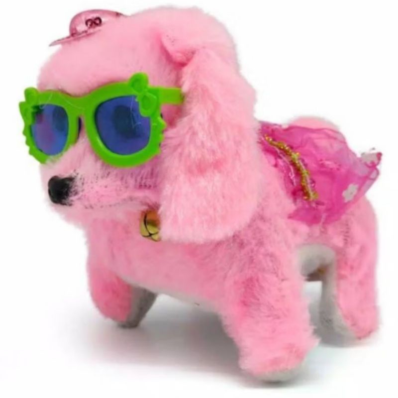 Mainan Anak Anjing Bisa Berjalan Dan Bunyi