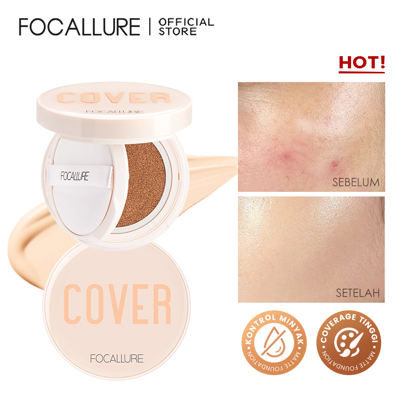 Last Love -  Focallure Matte BB Longlasting Cushion Foundation