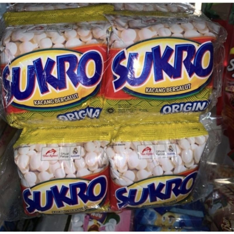 

Kacang Sukro Rasa Original Dua Kelinci 1 Renceng lsi 10x20gr