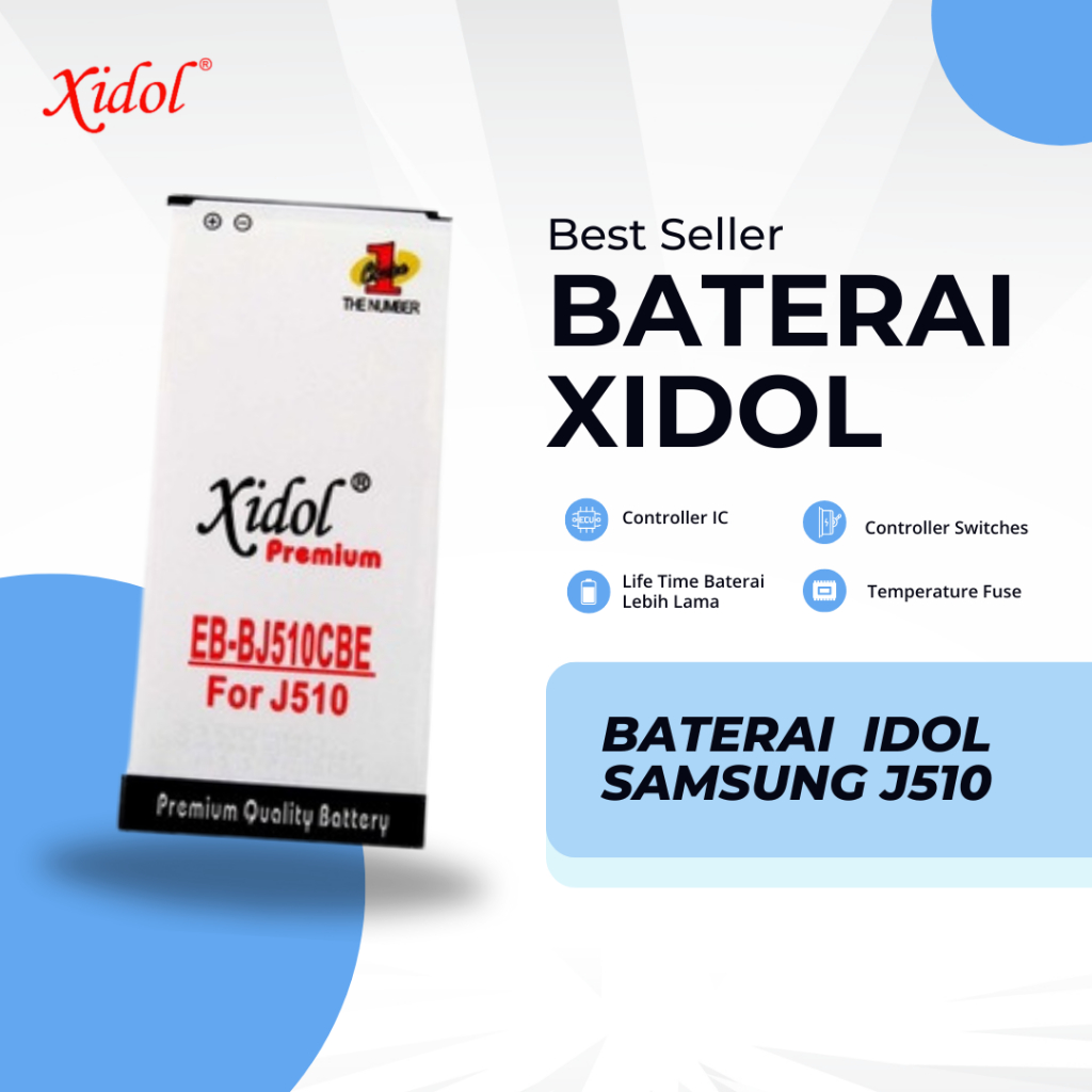 BATERAI  XIDOL SAMSUNG J510  BERGARANSI
