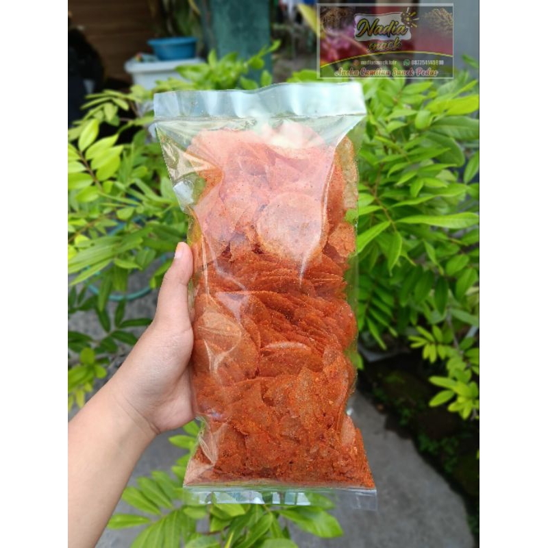 

KERIPIK KACA / KERIPIK BELING 250GRM