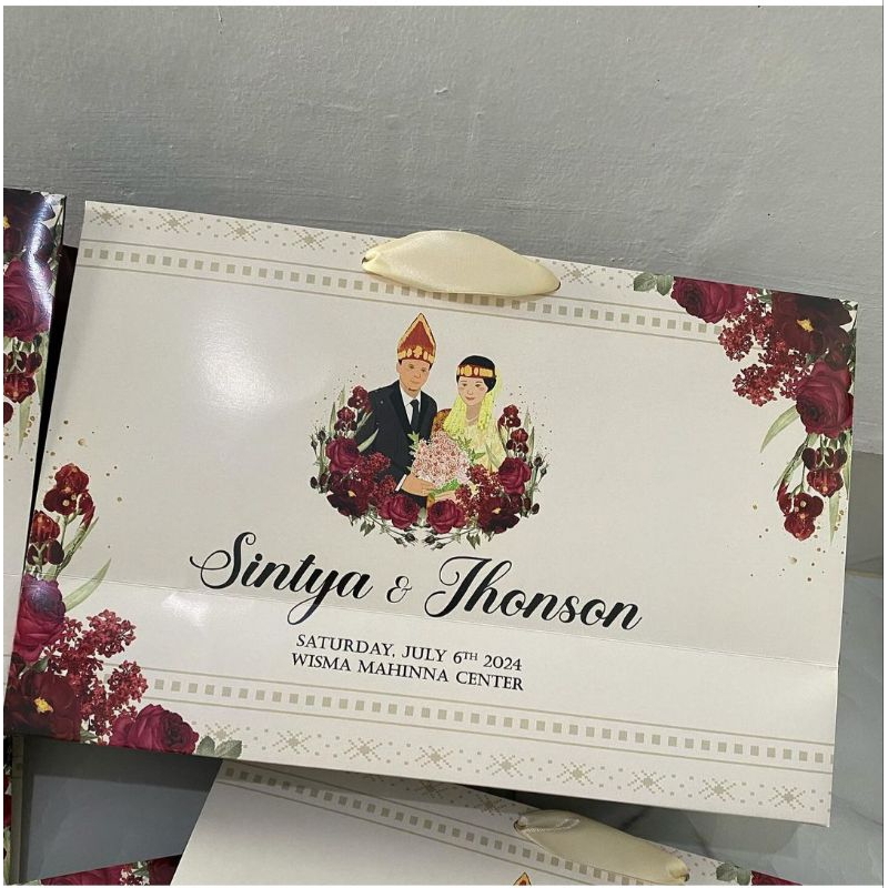 

PAPERBAG CUSTOM BRIDESMAID/GROOMSMAN