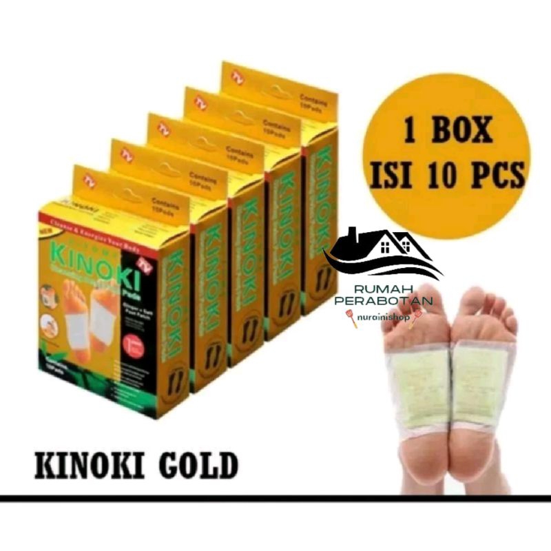 (PAKET HEMAT HARGA MURAH) KINOKI GOLD DETOX KOYO KAKI ASLI