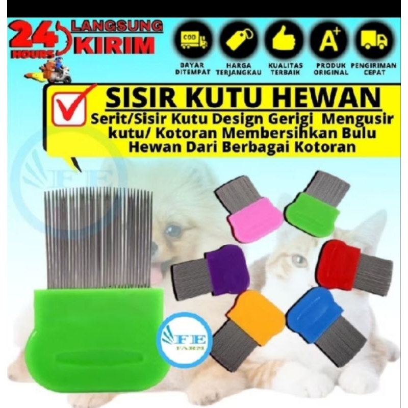Sisir kutu kucing sisir serit kucing sisir kutu hewan