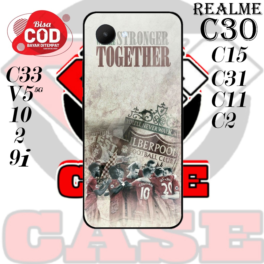 DKC MOTIF LIVERPOOL HARDCASE  REALME C30 /  C31 / C33 / C15 / C11 / C2 / REALME 2 / REALME 10 / V5 (