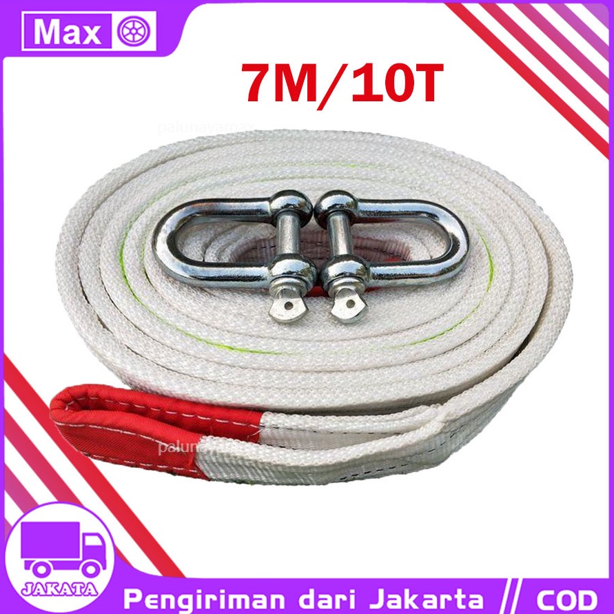 KODE I7R Tali Derek ATV 7M Tali Trailer Mobil Trailer Mobil Alat Kendaraan Offroad Tali Derek Mobil 